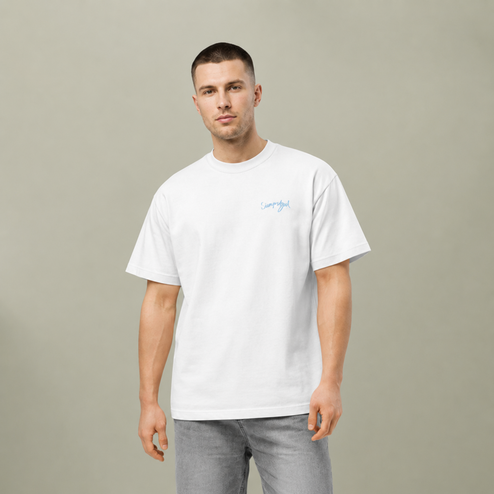 All Eyes on Me Box Tee